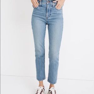 Madewell vintage jeans banner wash